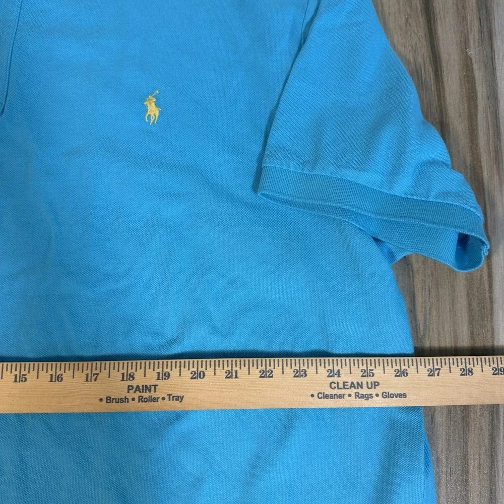 NWT Polo Ralph Lauren Polo Shirt 2XB Men's Classic Fit Short Sleeve Blue Casual